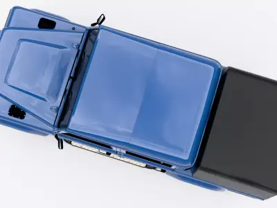 Land Rover Defender 110 Double Cab Pick Up Low-poly 3D model