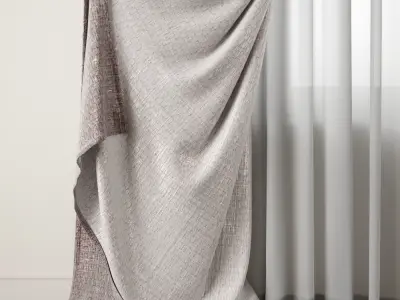Curtain 105 3D model