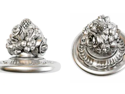 Classic carved 202 3D model