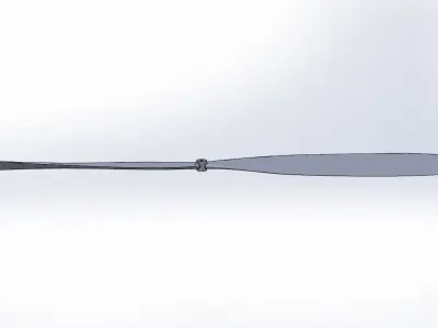 airplane propeller 3D print model