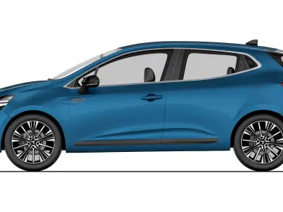 Mitsubishi Colt 2024 3D model