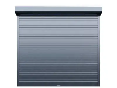 Roller garage door Free low-poly 3D model