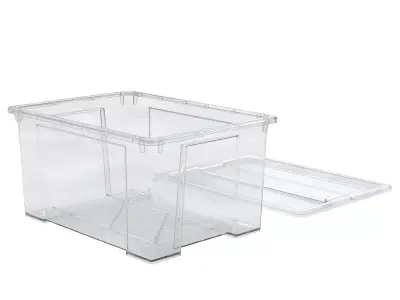 Samla Box Ikea Clear 3D model