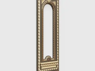 Decorative panel 3D model 4