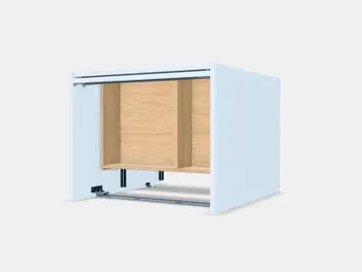 HAVBACK Wash-stand with drawers 7 Low-poly 3D model