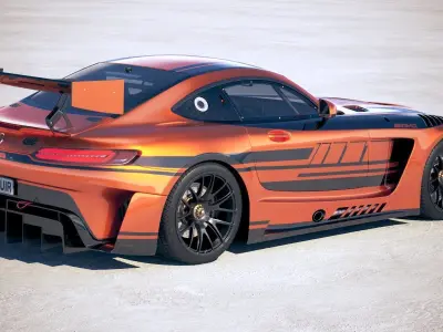 Mercedes AMG GT3 2020 3D model