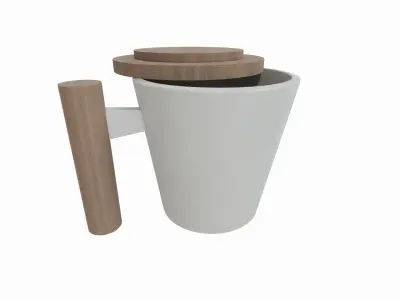 Mug with Drain Cover for Pure Sip 3D print model