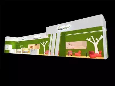 Exhibition - Area - 24X3-3DMAX2009-010 3D model