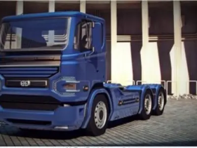 Dosch 3D - Trucks and Trailers 3D model