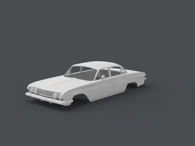 Buick skylark 1962 4 door Rc 3D print model