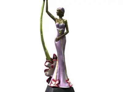 House   Decorative Statue 3D model