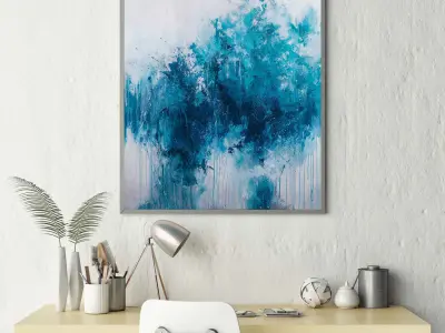 Wave Frame 3D model
