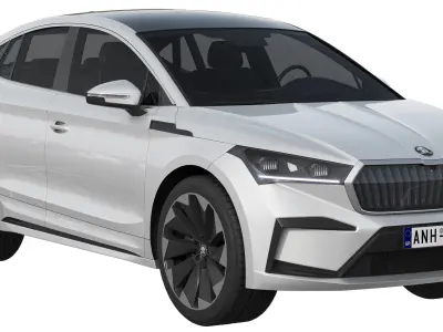 Skoda Enyaq Coupe iV 3D model