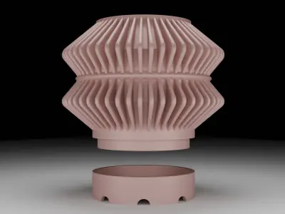 Vase 002 3D print model