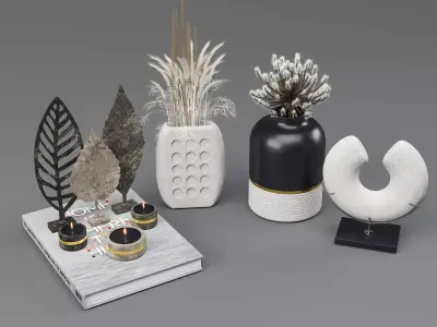 Luxter modeling-decorative set vol 4 3D model