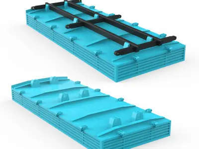 Tipper Mercedes Benz NG 3D print model