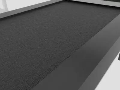 Treadmill tread machine Free low-poly 3D model