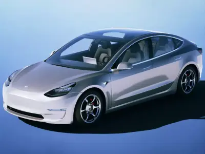 Tesla Model 3 2019 3D model
