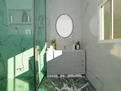 BATHROOM INTERIOR 3D model