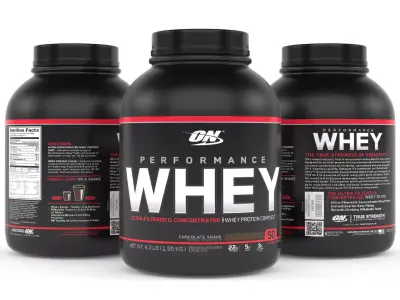 Protein Powder 3D model