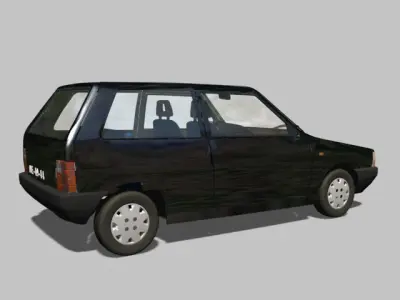 FIAT UNO - 3d model 3D model