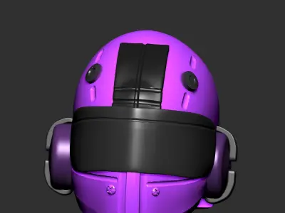 helmet high ver 3 poly sculpt 3d printable 3D model purchase