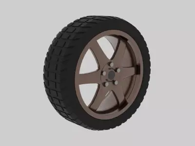 Wheel Disla JDM 3D model