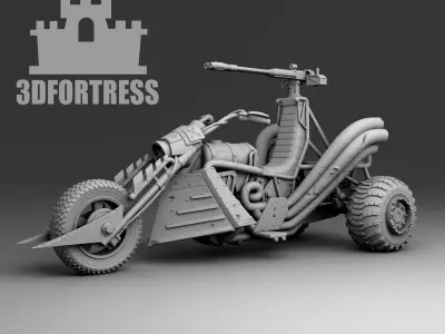 Tricke survivor 3D print model