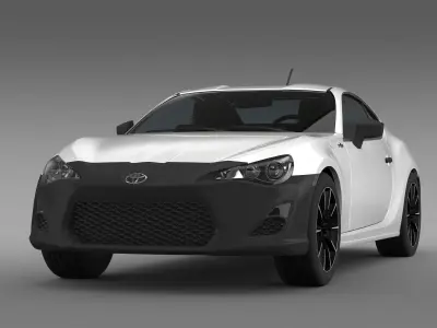 Toyota 86 RC 2012 3D model