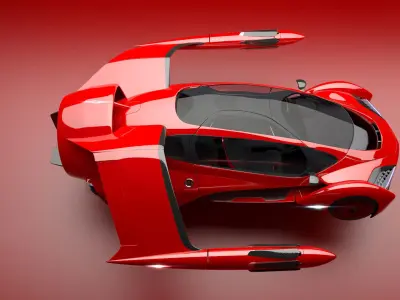 TERRAFUGIA TF-X 3D model