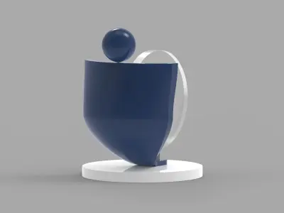 Decorative figurine 3D model