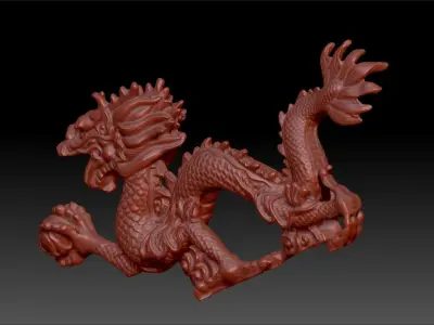 Dragon for jewelry - Dragon for ring - Dragon for pendant  3D print model