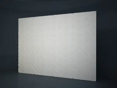 03 METROFF  3D PATTERN WALL Low-poly 3D model