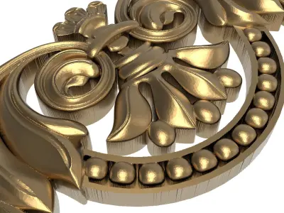  decorative pattern ready for 3D printing 3D model 295