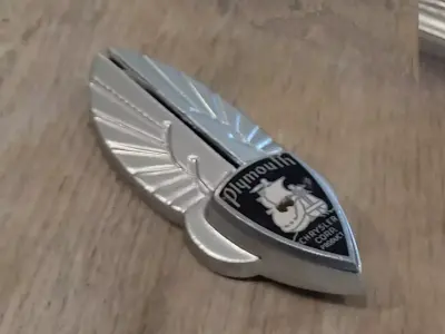 Plymouth 1935 Hood Badge Emblem 3D print model