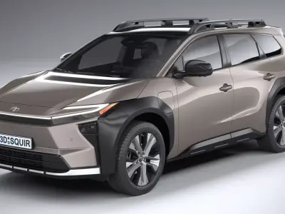 Toyota BZ4X Touring 2026 3D model