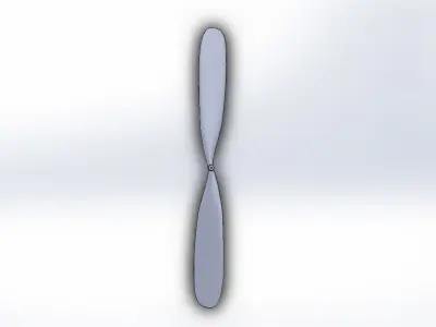 airplane propeller 3D print model