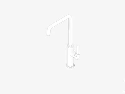 Sink Mixer - Luxury - Two Low-poly 3D model