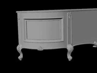  TV table 3D model