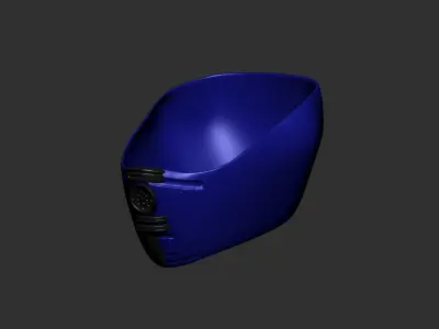 gas mask sculpt 3D model