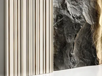 Ripple wall 3D model