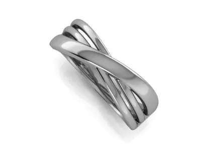 Diamond Jewelry Ring 3D print model
