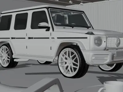 Mercedes G-Class AMG 3D model