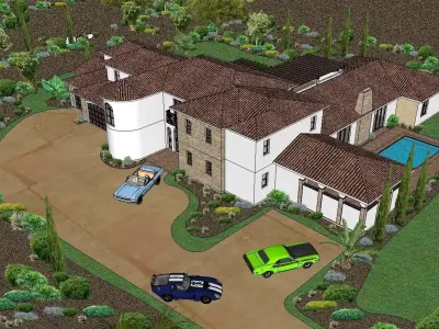 Regal-Luxury-Villa Area-044 3D model