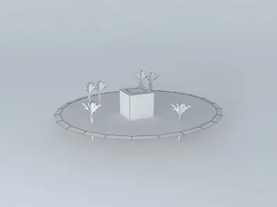 Round residual cube Free 3D model