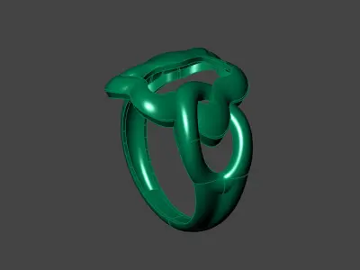 Plain Ring Women Ready STL 3DM Models Womens Rings 3D models 3D print model 2