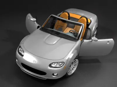 Mazda MX5 2005 3D model