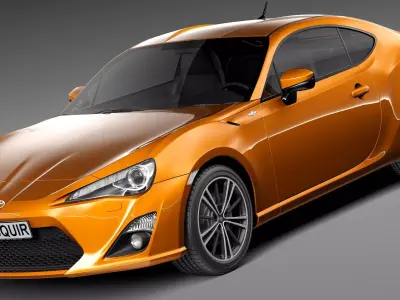 Toyota GT 86 2013 3D model