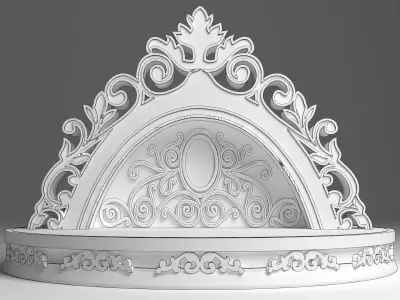 Wedding Stage 3D model get