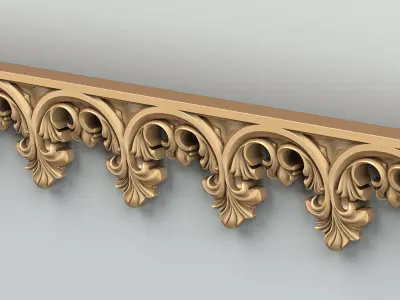 Molding 052 Gothic 3D model